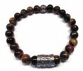 BRACELET OEIL DE TIGRE BOUDDHA ZEN